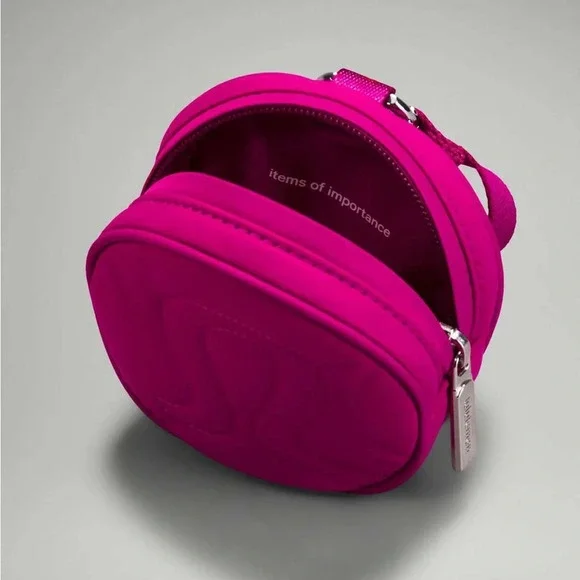 🆕🩷 Lululemon Logo Coin Purse Ripe Raspberry - Picture 6 of 6